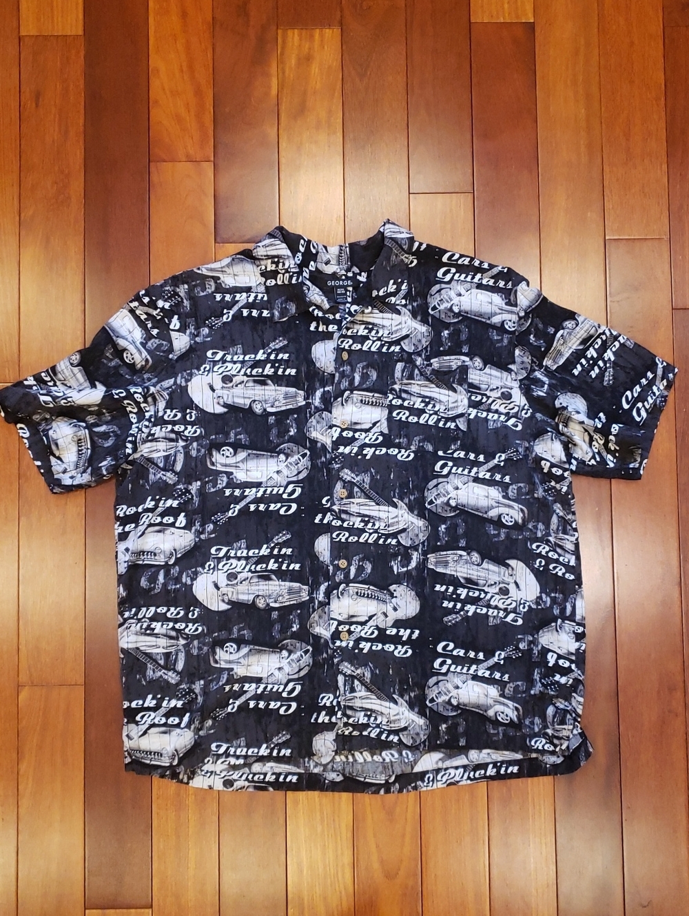 Men's XL Casual Button Down Shirt